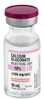 CALCIUM GLUCONATE 10%