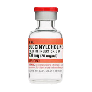 SUCCINYLCHOLINE (QUELICIN)